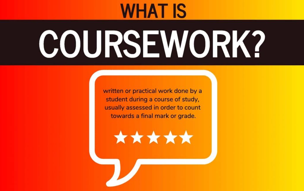what is course work in school